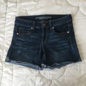American Eagle Cut Off Super Stretch Shorts